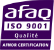 Certification ISO 9001