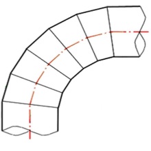 Coude à 90° à embouts mâles - PE100 SDR11 - 9058S