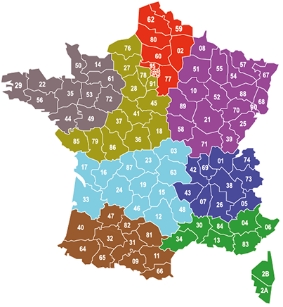 carte de France