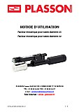 Plasson Notice 2910025 et 2910032 V1