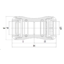 Manchon de transition PE-PVC Encliquetable 1001Q