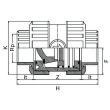 Clapet de retenue taraudé -   Joints EPDM 1061