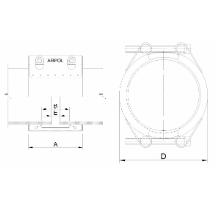 REP2 AISI 304L EPDM L200 2 PTS DE FERMETURE IBZR ICZR IDZR IEZR