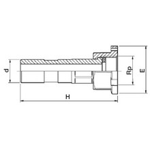 Adaptateur SERIE1 - Ecrou prisonnier 35891