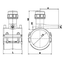 Ensemble de branchement PN4-PN10 46614-46615