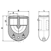 Coude 180° électrosoudable 490904