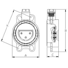 Clapet anti-retour à bride 5220