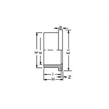 Contre-collet plat à coller pour 5500 5510