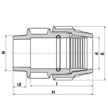 Raccord mâle 7020