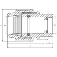 Raccord femelle - Taraudage ISO 228 7060