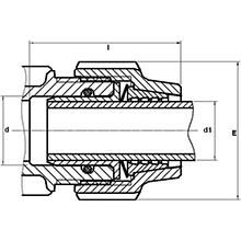 Kit d'adaptation pour tube cuivre 7438