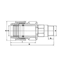 Raccord de transition fileté laiton 7720