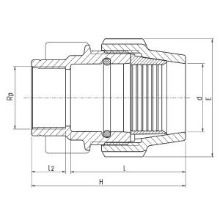 Raccord femelle MILLENIUM 87030