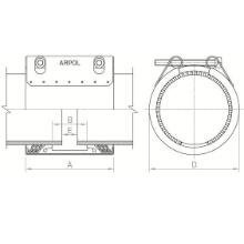 FIXU AISI 304L EPDM FIXU