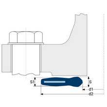 Joint armé EPDM pour collets PE100 SDR17 9107_9108_9109