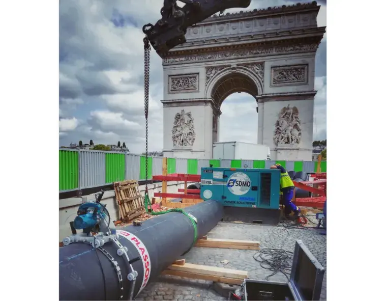 Chantier Arc de Triomphe