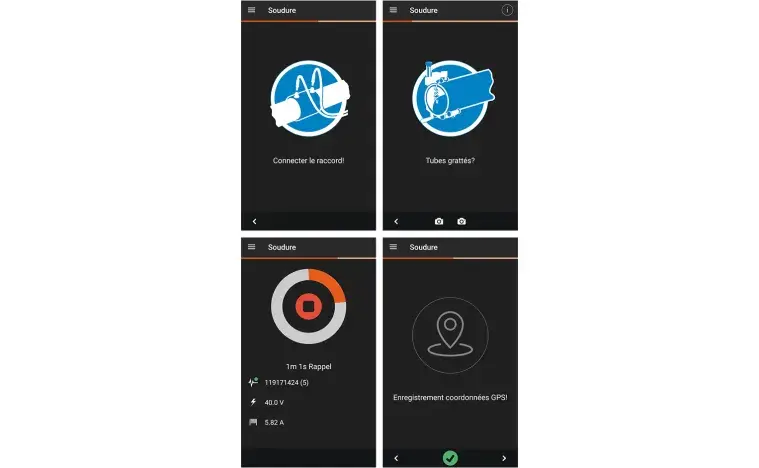 Capture écran appli Smartfuse