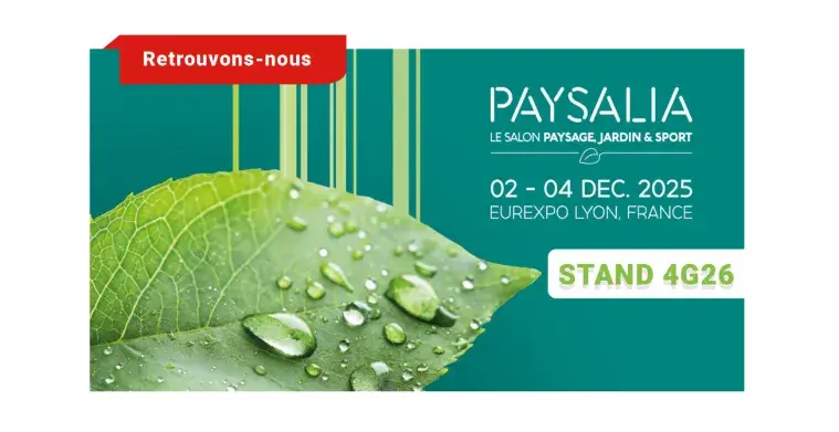 PLASSON participe à Paysalia